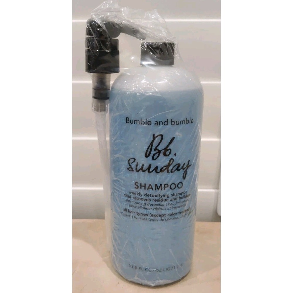 Bumble and bumble Sunday Weekly Detoxifying Shampoo 33.8 oz (1 L) Brand New